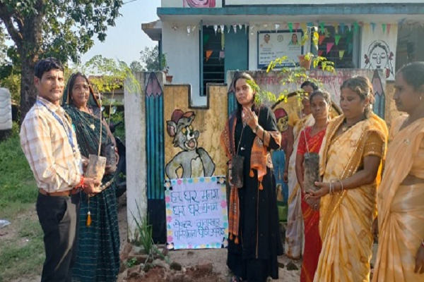 बच्चों की मुस्कान और महिलाओं की सहभागिता से सजा बरपाली का आंगन, आंगन मिलन सेवा अभियान बना खुशियों का उत्सव