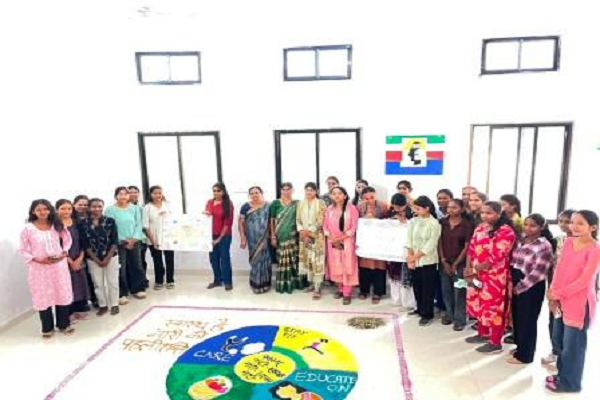 सेवा मेरा योगदान&rsquo; पहल के अंतर्गत विद्यार्थियों का एचआईवी, मधुमेह व रक्तचाप परीक्षण