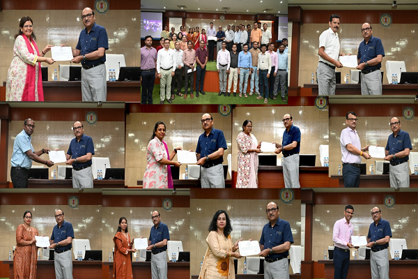 मुख्य सचिव ने ई-ऑफिस एवं समयबद्ध उपस्थिति, आई-गाट प्रशिक्षण कोर्स में उत्कृष्ट कार्य करने के लिए अधिकारी-कर्मचारियों को किया सम्मानित