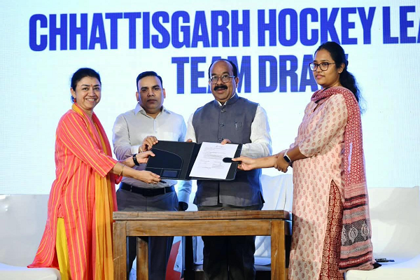 छत्तीसगढ़ हॉकी लीग के फ्रेंचाइजीस और टीमों का ऐलान, सभी टीमों की जर्सी लॉन्च