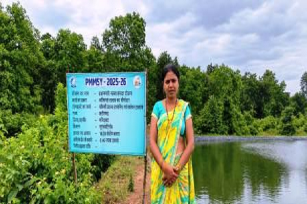 प्रधानमंत्री मत्स्य संपदा योजना से वंदना रामटेके को मिला आत्मनिर्भरता का संबल