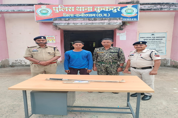  *पोलमी घाट में चाकू दिखाकर रास्ता रोकने, मारपीट एवं लूटपाट करने के मामले में कुकदूर पुलिस की कार्यवाही।*