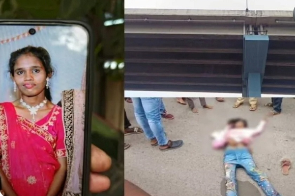 भिलाई में पावर हाउस ओवरब्रिज से गिरकर युवती की मौत