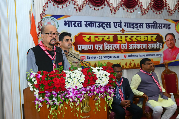 पर्यावरण संरक्षण के लिए आगे आएं स्काउट्स-गाइड्स : राज्यपाल डेका