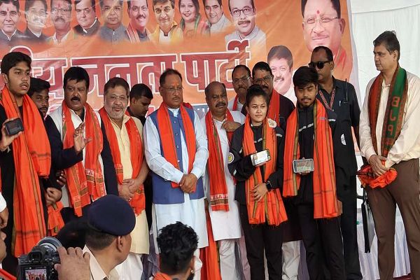 भाजपा के लिए देश पहले, जनता को परिवार मानकर काम करती है पार्टी : विष्णुदेव साय