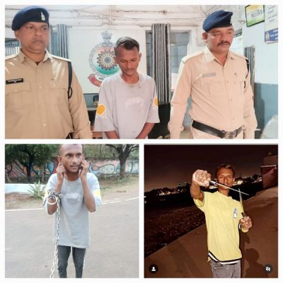 इंस्टाग्राम में चाकू के साथ फोटो अपलोड करने वाले जे पवन उर्फ ब्रूसली को छावनी पुलिस ने गिरफ्तार किया