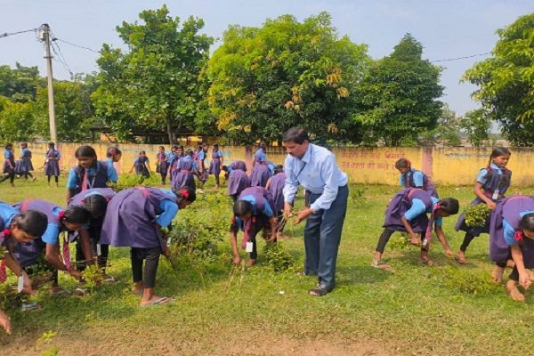 विद्यालयों में स्वच्छता गतिविधियों का आयोजन