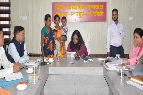 कलेक्टर जनदर्शन में मिले 22 आवेदन, त्वरित कार्यवाही के निर्देश