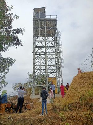 जिले के सौर संयंत्रों का निरीक्षण किया सीईओ क्रेडा, रायपुर ने
