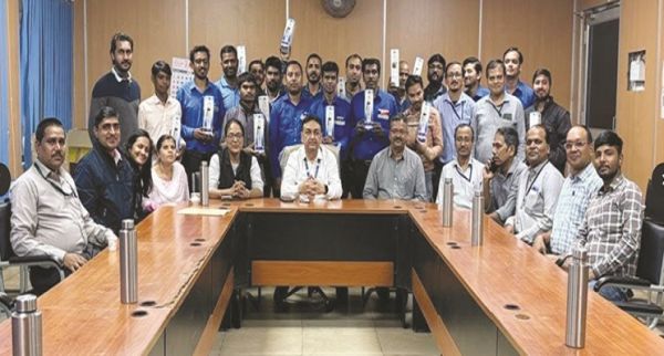  एसएमएस तीन के विभाग में सुरक्षा मित्र हुए सम्मानित