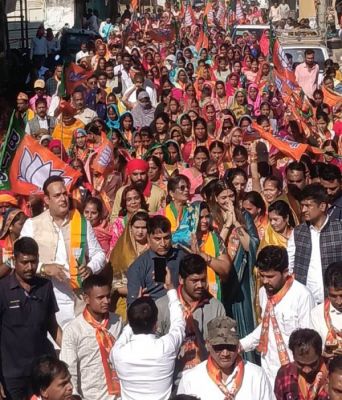 पंडरिया, पांडातराई और इंदौरी में भाजपा प्रत्याशियों ने दाखिल किया नामांकन