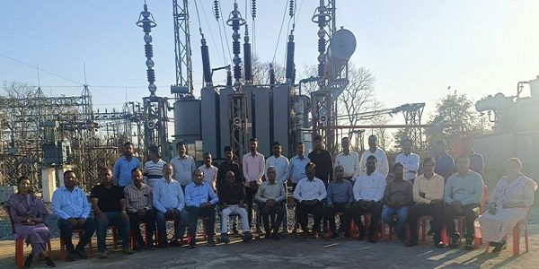 एकटकन्हार के 132 केवी उपकेंद्र में 40 एमवीए का नया ट्रांसफार्मर ऊर्जीकृत