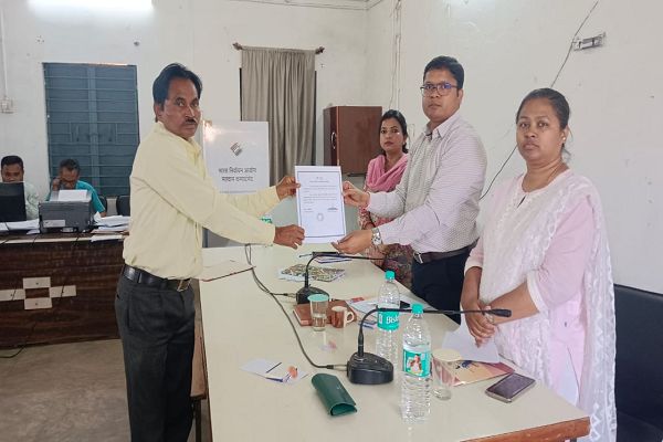 जनपद पंचायत अंबागढ़ चौकी में पुनऊराम फूलकंवरे अध्यक्ष निर्वाचित, शंकर प्रसाद तिवारी बने उपाध्यक्ष