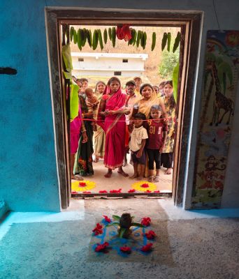 चैत्र नवरात्रि हिंदू नववर्ष पर जिले के 12 हजार से अधिक परिवारों ने किया गृह प्रवेश