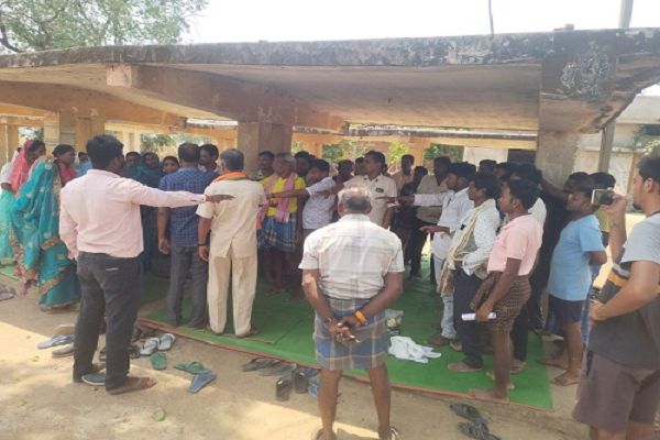 ग्राम पंचायत बड़े घोठला के ग्रामसभा में लिया गया 1 नेशन 1 इलेक्शन का संकल्प