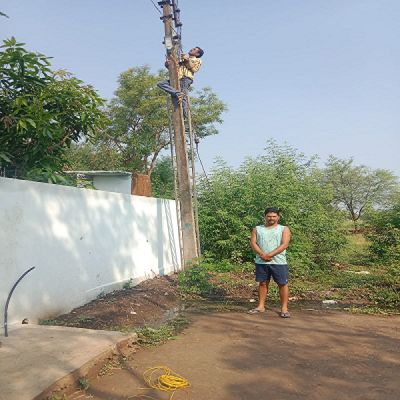  नगर पालिका पंडरिया में  दिखा सुशासन तिहार का असर, देवपुरा बस्ती में लगा स्ट्रीट लाइट