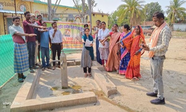 जल संरक्षण के लिए चिपुरपाल ग्राम पंचायत में ली गई शपथ