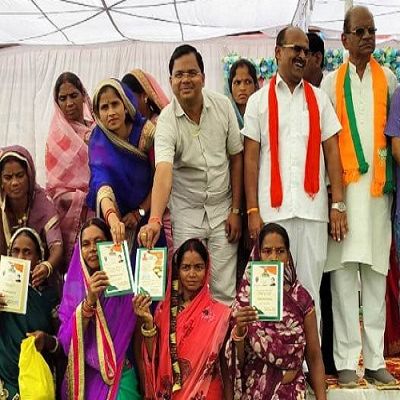 सुशासन तिहार अंतर्गत ग्राम भोलापुर में समाधान शिविर संपन्न