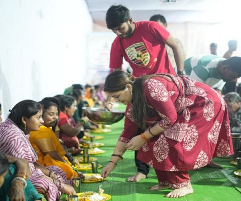 अमरकंटक में भावना बोहरा ने 30 हजार से ज्यादा श्रद्धालुओं के लिए की निःशुल्क व्यवस्था