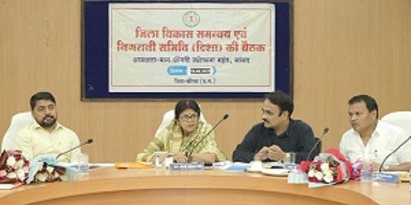 अपनी जिम्मेदारी समझते हुए विकास के कार्यों को प्राथमिकता दें अधिकारी : सांसद
