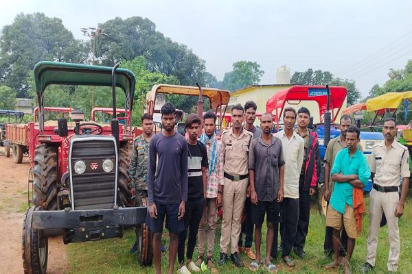  अवैध रेत उत्खनन पर प्रशासन की सख्ती