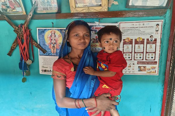 सही पोषण से नन्हे मानव को कुपोषण से मिली निजात