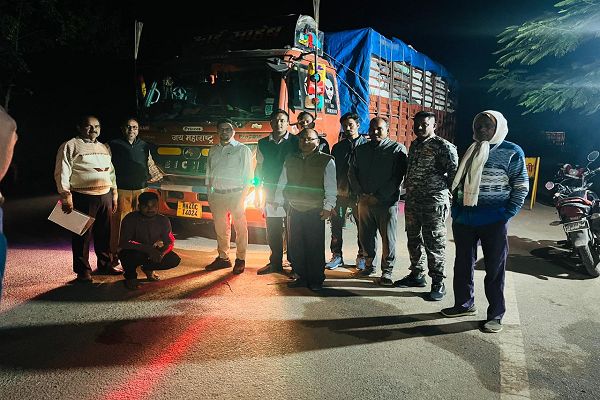  बरमकेला क्षेत्र में 120 क्विंटल अवैध धान जब्त 