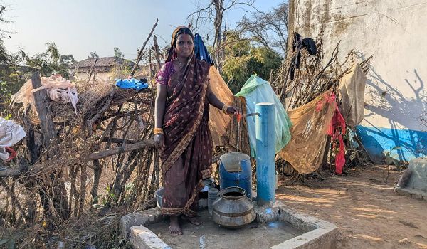 हर घर जल योजना से ग्राम कन्हारी में बदली पेयजल की तस्वीर