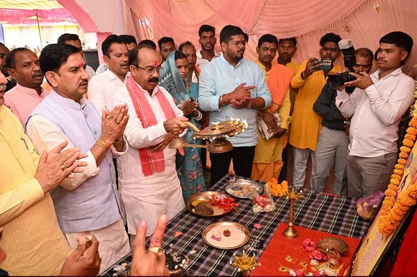भक्त माता कर्मा भक्ति और समर्पण की प्रतीक, साहू समाज ने भक्ति की शक्ति से ली प्रेरणा : उप मुख्यमंत्री अरुण साव