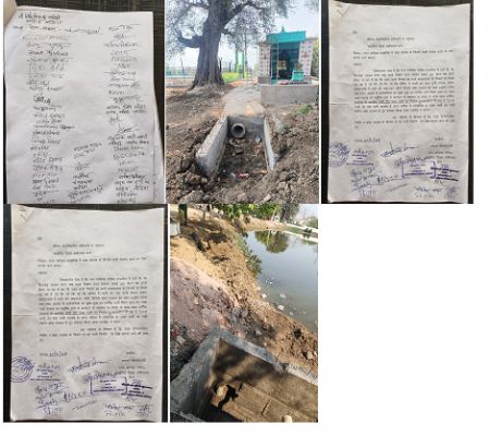"नाली निर्माण में अनियमितता का आरोप :पार्षदों ने की जांच की मांग"