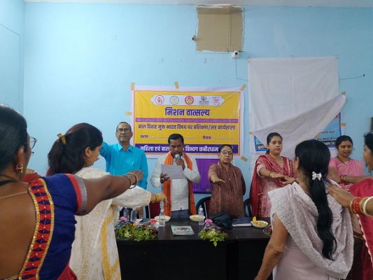 बाल विवाह मुक्त छत्तीसगढ़ अभियान अंतर्गत एक दिवसीय कार्यशाला आयोजित