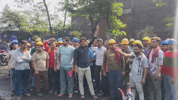 सिलतरा में मजदूरों की मांगों को लेकर सौंपा गया ज्ञापन साँकरा( धनेली)