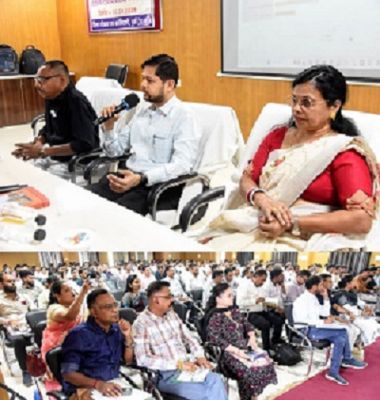 विधायक निधि के ऑनलाइन संचालन के लिए संभाग स्तरीय दिया गया प्रशिक्षण