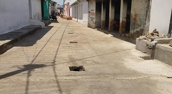 ग्राम सरपंच नरेंद्र व ग्रामवासियों ने अरुण साव को दिया धन्यवाद 