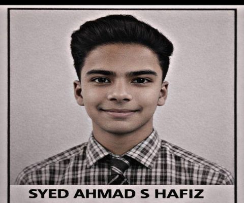 सैय्यद अहमद ने 10वीं में हासिल किए 90.4% अंक, क्षेत्र का नाम रोशन