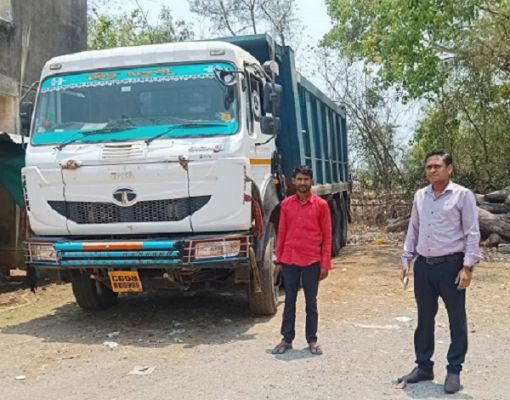 खनिजों का अवैध परिवहन करने पर लगातार की जा रही कार्रवाई