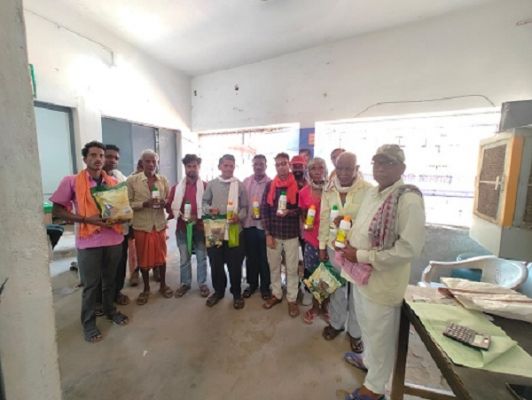 जिले में खरीफ सीजन में उर्वरक वितरण प्रारंभ