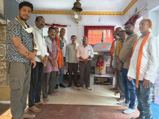 सर्वनाई समाज लोरमी द्वारा सामाजिक बैठक का आयोजन 