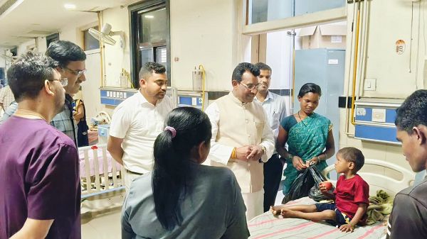 राजिम विधायक रोहित साहू ने पेश की मानवता की मिसाल, बिंद्रानवागढ़