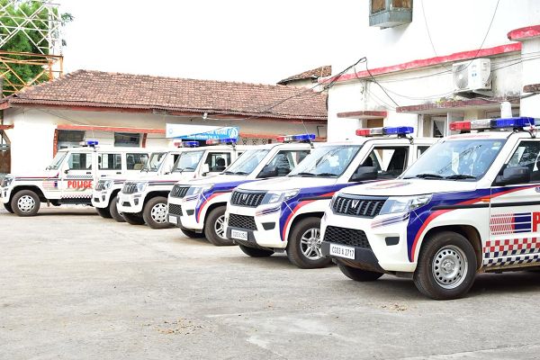 गरियाबंद पुलिस की त्वरित कार्यवाही को लगेंगे नए पंख, डायल 112 में शामिल हुईं 8 नई गाडियां।