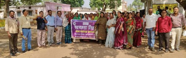 ग्राम बनहरदी में स्वच्छता त्योहार उत्साह व जनभागीदारी के साथ मनाया गया
