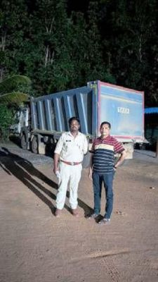 खनिज विभाग द्वारा अवैध परिवहन पर कार्यवाही, 6 वाहनों को किया गया जब्त