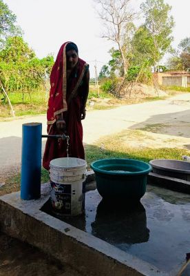 जल जीवन मिशन से सरगुजा के जनकपुर में हर घर पहुंचा शुद्ध पेयजल