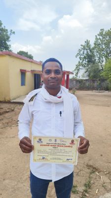  प्रधानमंत्री आवास योजना बनी सहारा, विश्राम सिंह को मिला नया पक्का घर