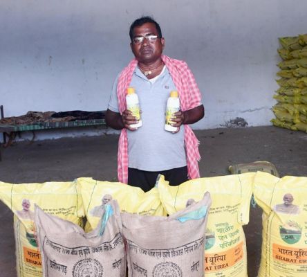 किसानों ने नैनो डीएपी के उपयोग को बताया लाभकारी