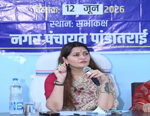 विधायक भावना बोहरा ने नगर पंचायत पांडातराई में विकास कार्यों की समीक्षा की, गुणवत्तापूर्ण और तय समय पर काम पूरा करने दिए निर्देश 