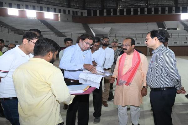 बहतराई खेल प्रशिक्षण केन्द्र में निर्माण और मरम्मत के कार्यों में देरी पर भड़के उप मुख्यमंत्री श्री अरुण साव