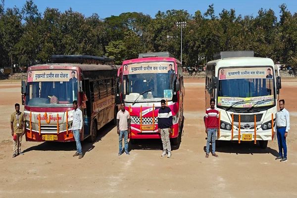 मुख्यमंत्री ग्रामीण बस योजना से जशपुर के गांवों में बढ़ी गतिशीलता