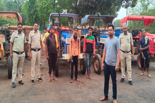 धमतरी में माफियाओं पर प्रशासन का 'सख्त': राजस्व और खनिज विभाग की बड़ी कार्रवाई