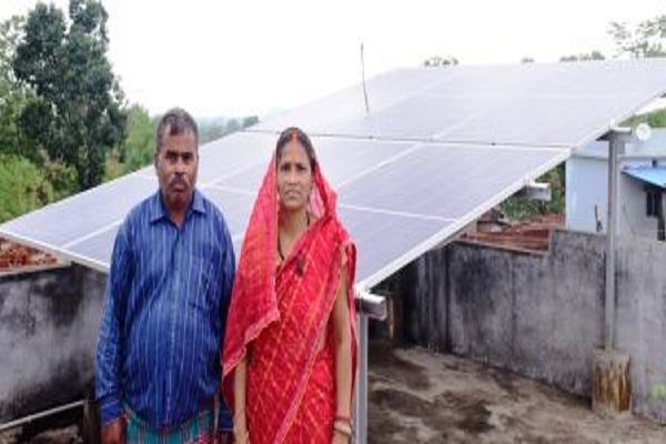 प्रधानमंत्री सूर्यघर मुफ्त बिजली योजना से रोशन हुआ कामती साहू का घर